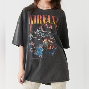 UO Nirvana Unplugged Oversized Tshirt